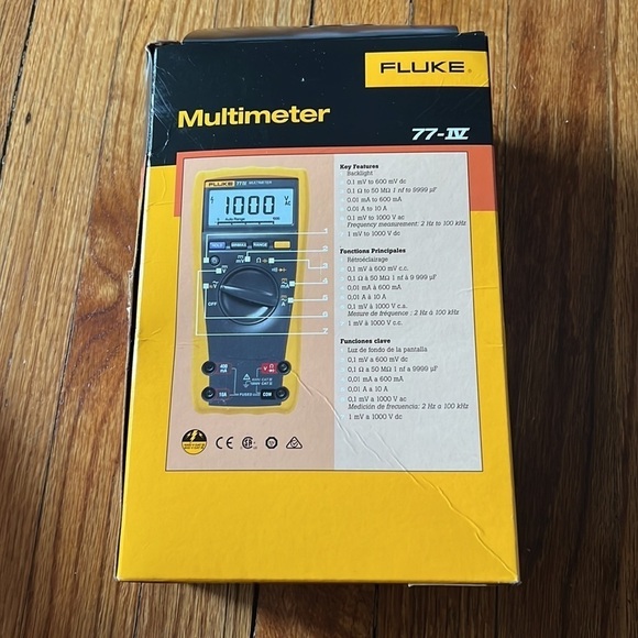 FLUKE 77 IV Digital Multimeter NEW - Picture 2 of 3